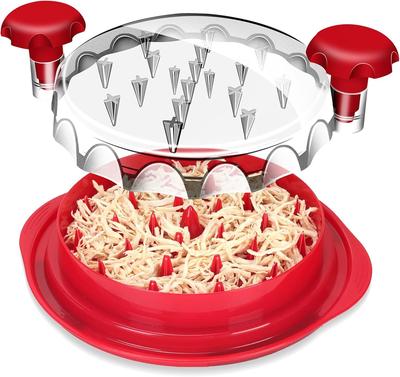 Chicken Chicken Breast Cooking Large Bread Chicken Grinder for and Twist Clear Ergonomic Dishwasher Safe Shredder, Tool, Shredder, Pork, Beef,