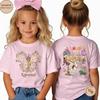 Disney Rapunzel Preschool T-shirt Rapunzel Flower Shirt Rapunzel and Pascal Shirt Rapunzel Girls' Children's Shirt