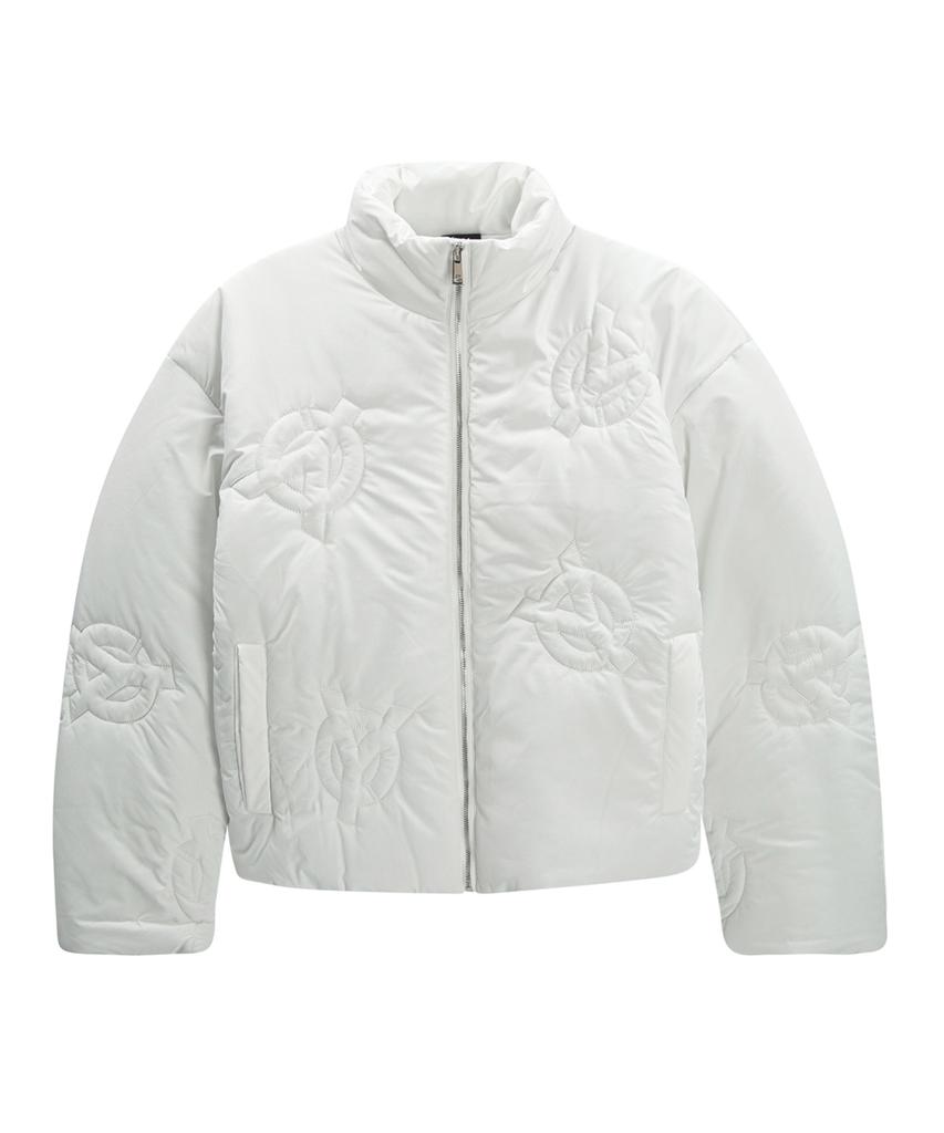 Openyard(Oy) Logo Quilted Padded Jacket - White
