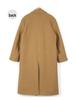 Men's Korean Style Mid-Length Over-the-Knee Wool Coat - Thick, Loose, Trendy Winter Windbreaker