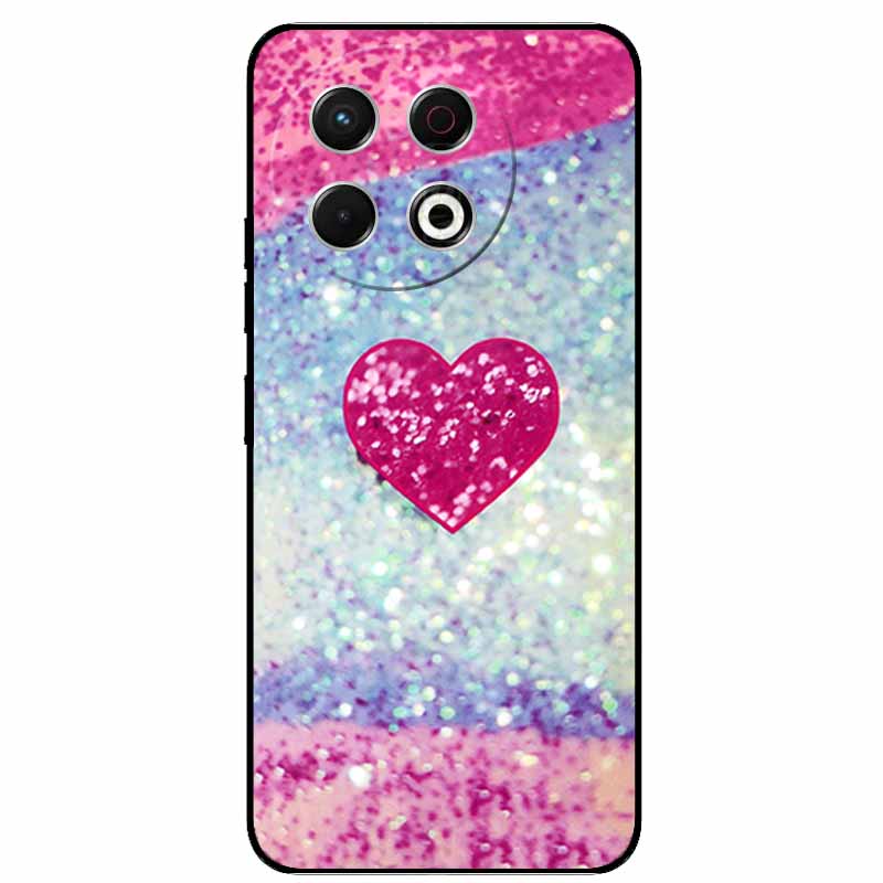 For Tecno Spark 30 Pro Case Marble Painted Silicone Back Cover Cases For KL7 Spark 30 Pro Soft Black Phone Funda Spark 30 Pro 4G