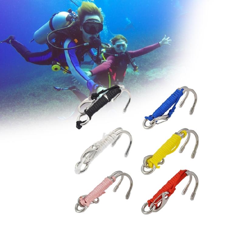 Quickly Release Double Ended Diving Hook Stainless Steel Drift Hook For Reliability Saltwater Environment Performances