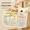 Children's Toy Storage Basket, Large Capacity, Foldable, Portable, for Plush Dolls and Building Blocks