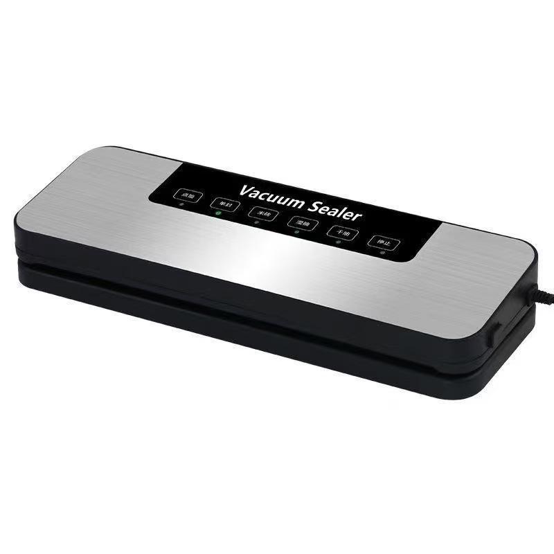 Automatischer Vakuumierer & Lebensmittelverpackungsmaschine zur Frischeerhaltung, Ideal für trockene und feuchte Lebensmittel
