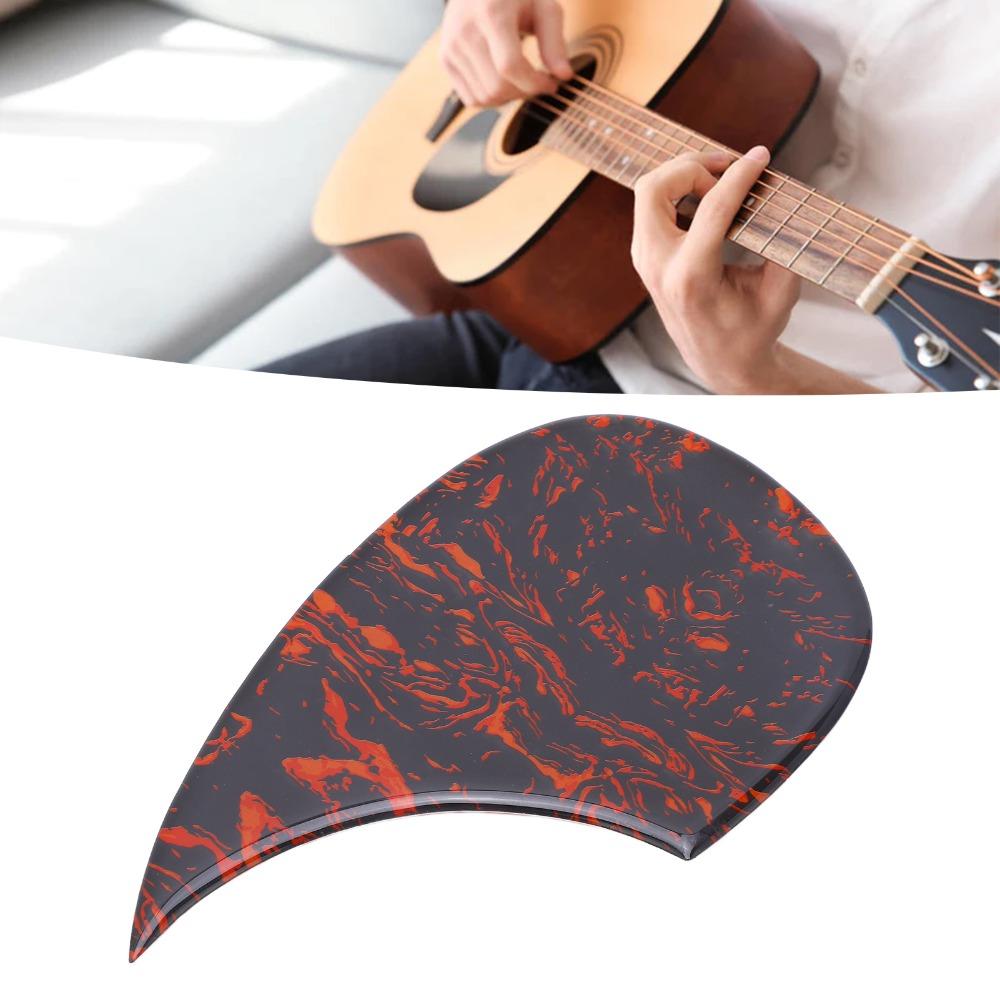 40/41in Size Guitar Guard Plate Red Flame Acoustic Guitar Pickguard  For Acoustic Guitars
