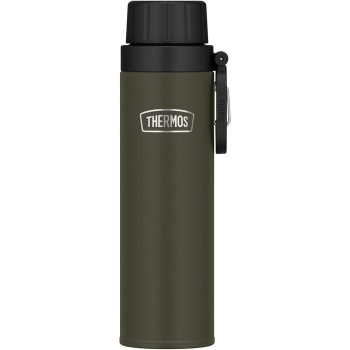 Thermos Outdoor Series Water Bottle - Cold Drink Bottle with Carry Loop - 500ml - Khaki - RBAA-500 KKI