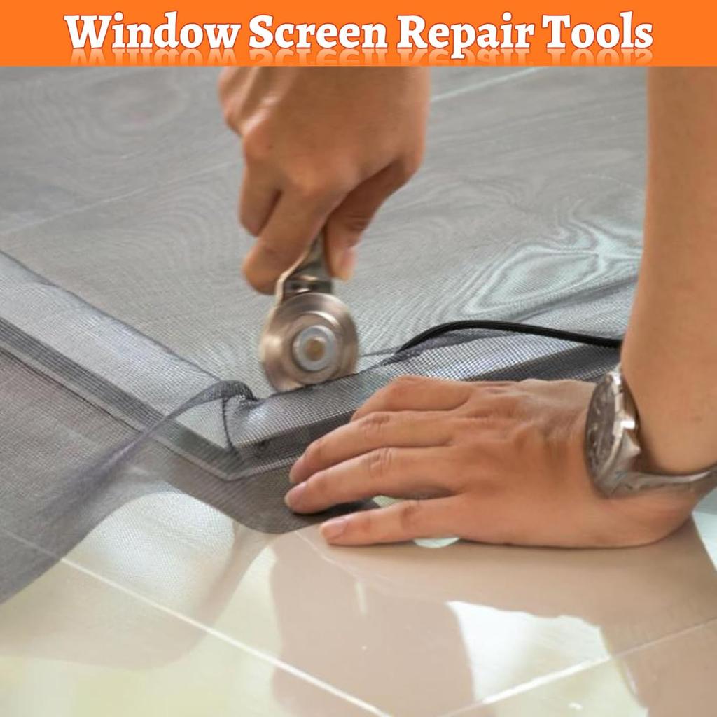 Window Roller,Spline Installer,Window Installation Tool,Screen Mouse Spline Roller for Installing Window Patio Sliding Door