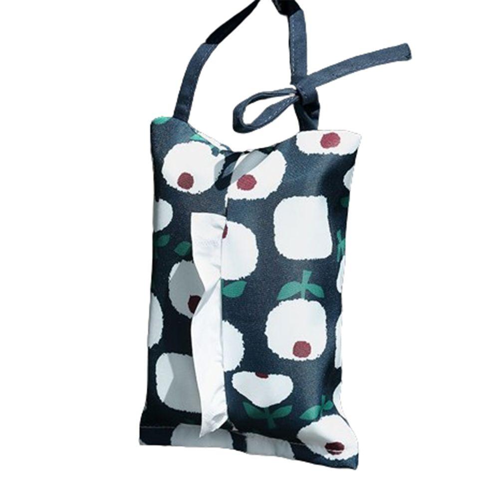 Portable Car Tissue Case Pastoral Style Car Napkin Holder Fashion Napkin Paper Bag  Seat Back