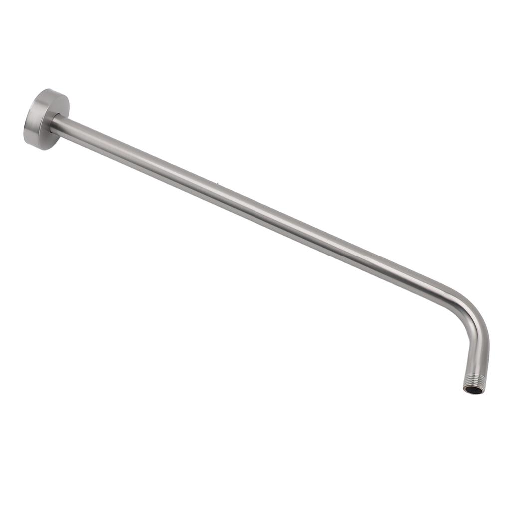 Shower Arm NPT1 2 Stainless Steel Wall Mount Concealed Shower Head Extension Arm with Flange Brushed
