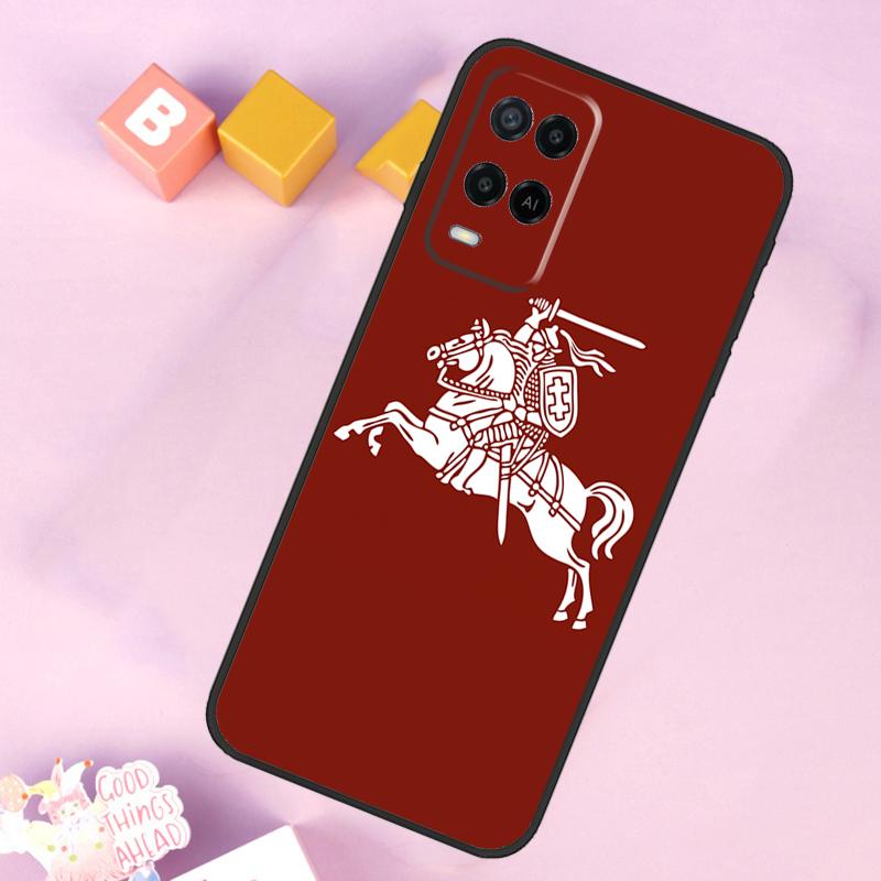 Lithuania Flag Case For Oppo A98 A78 A18 A38 A58 A74 A94 A54 A15 A17 A57 A6 A5 Pro A16 A76 A96 A40 A60 A80