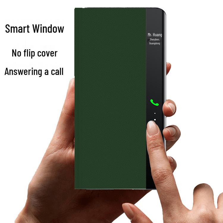 Protective Magnetic Flip Cover with Smart Window for Huawei MateX5 - Hot Sale!