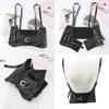 Shoulder Style Punk Strap Cummerbund Womens Waist Cinching Fashion Clothing