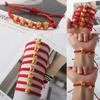 2026 New Year Zodiac Horse Bracelet Cartoon Lucky Horse Red String Woven Bracelet Couple Friend New Year Blessing Gift