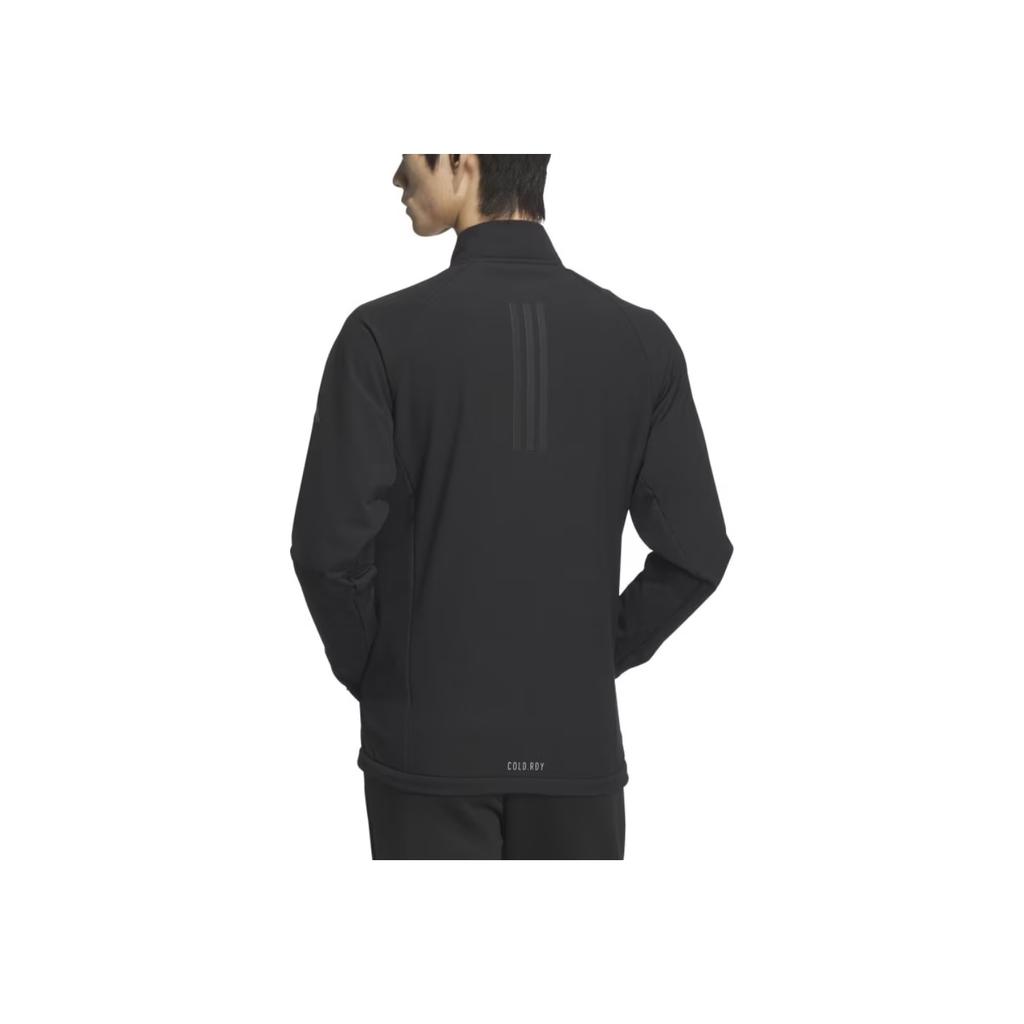 adidas FG Veste Zippée Chaude 3 Fermetures Éclair Couleur Unie Évacuant l'Humidité Homme Vestes Noir IM7312