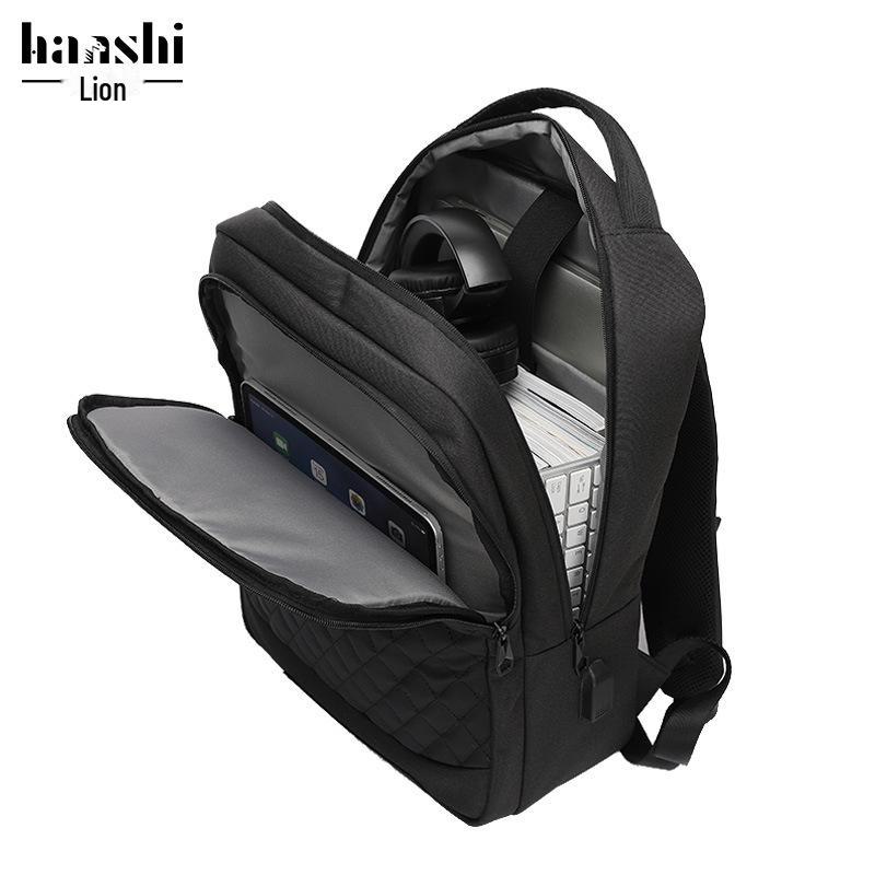 Men's High-End Waterproof Travel Backpack – Large Capacity, Stylish Commuter Bag