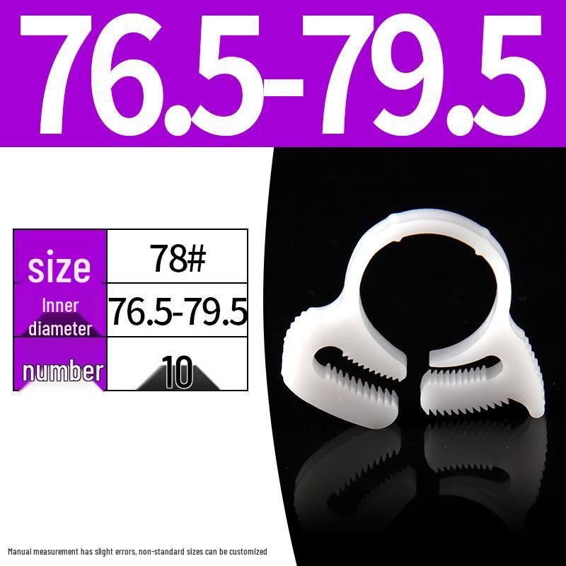 Plastic Pipe and Hose Clamp Clip