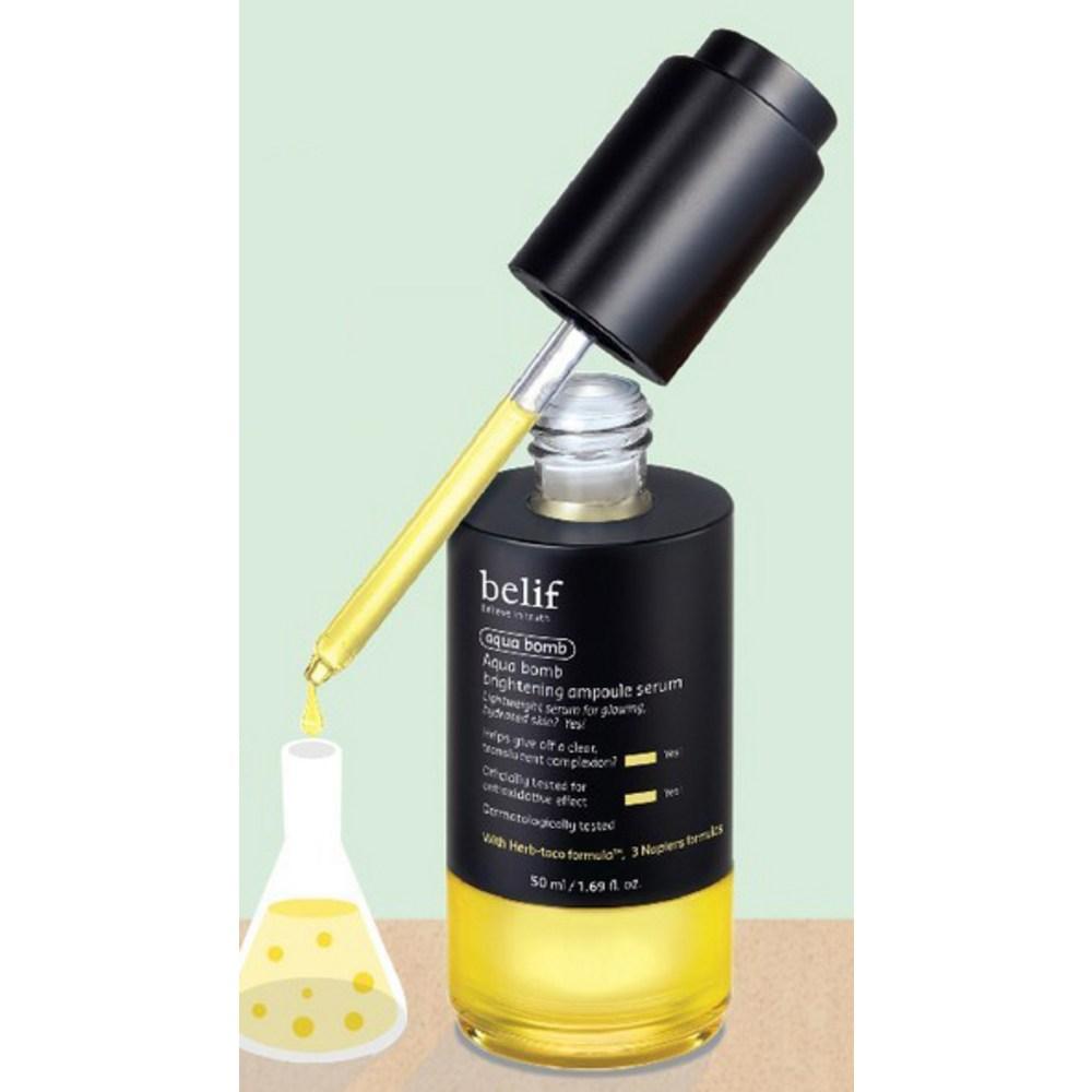belif Aqua Bomb Brightening Ampoule Serum, 50ml, 1 Piece