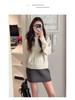 Women's Autumn/Winter Knitted Bodycon A-line Skirt - Slimming, Warm, and Stylish
