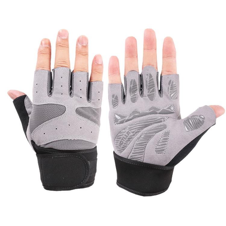 Fitness Halbfingerhandschuhe Gewichtheberhandschuhe Training Männer und Frauen Sport Halbfinger Outdoor Radfahren Motorradhandschuhe