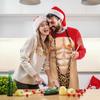 Funny Prank Apron with Surprise Pocket for Chef Cooking Kitchen Humor Novelty Gag Gift Idea for Men Women Friends Party