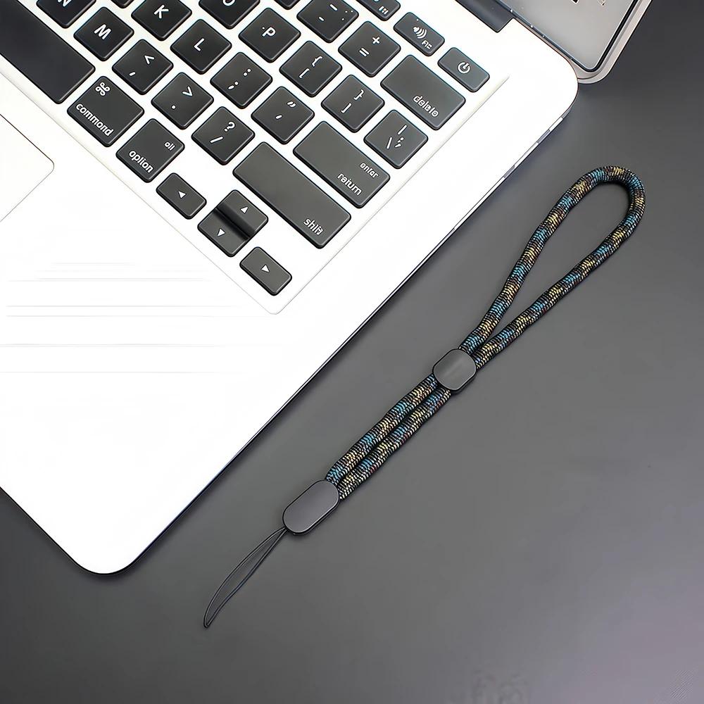 5PCS 12-45cm Mobile Phone Case Strap USB Key Short Lanyard Adjustable Hand Straps Anti-lost Wrist Rope for Keychain Phone Camera
