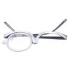 Magnifying Makeup Glasses Folding Single Lens Eye Makeup Glasses for Women Grandmother +3.00