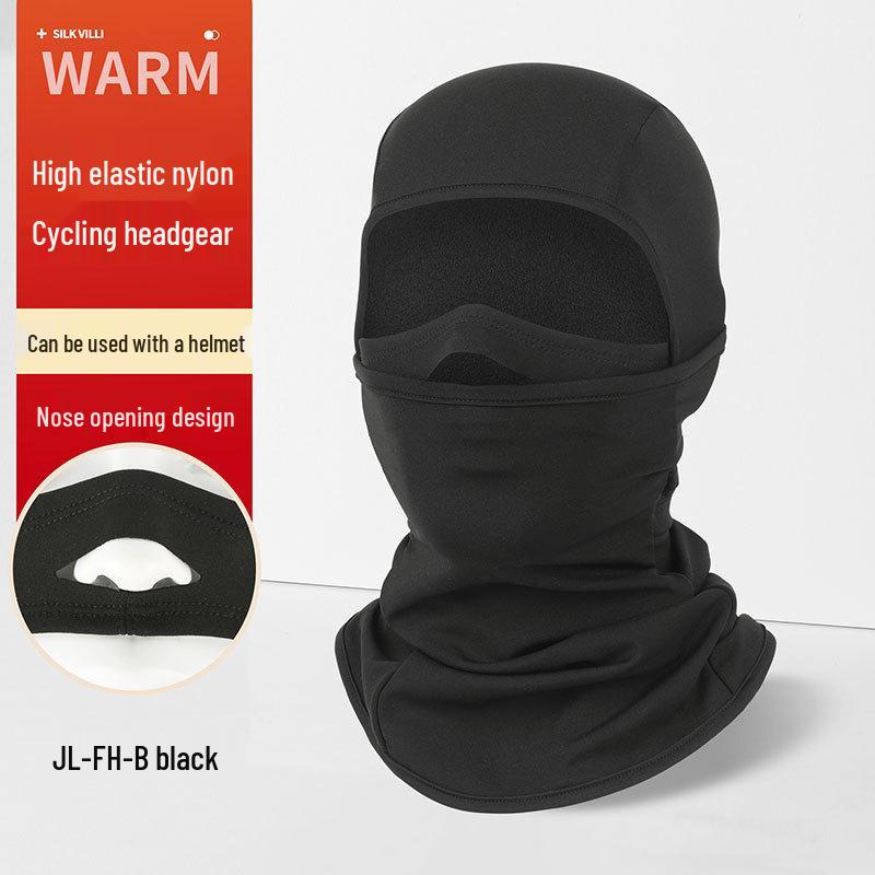 Winter Motorcycle Balaclava: Full Face, Reflective, Windproof Helmet Liner