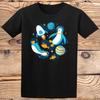 Interstellar Penguins Boys Girls 100% Cotton T-shirt Mens Tees Top #DM #P1 #PR