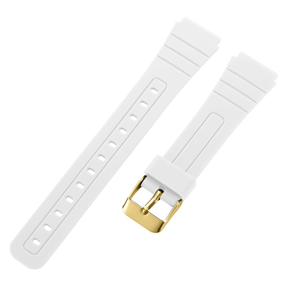Cinturino in Silicone da 18mm per Casio F91W W800H SGW400 F-91W F84 F105/108 A158/168 AE1200 Cinturino Impermeabile Sostitutivo