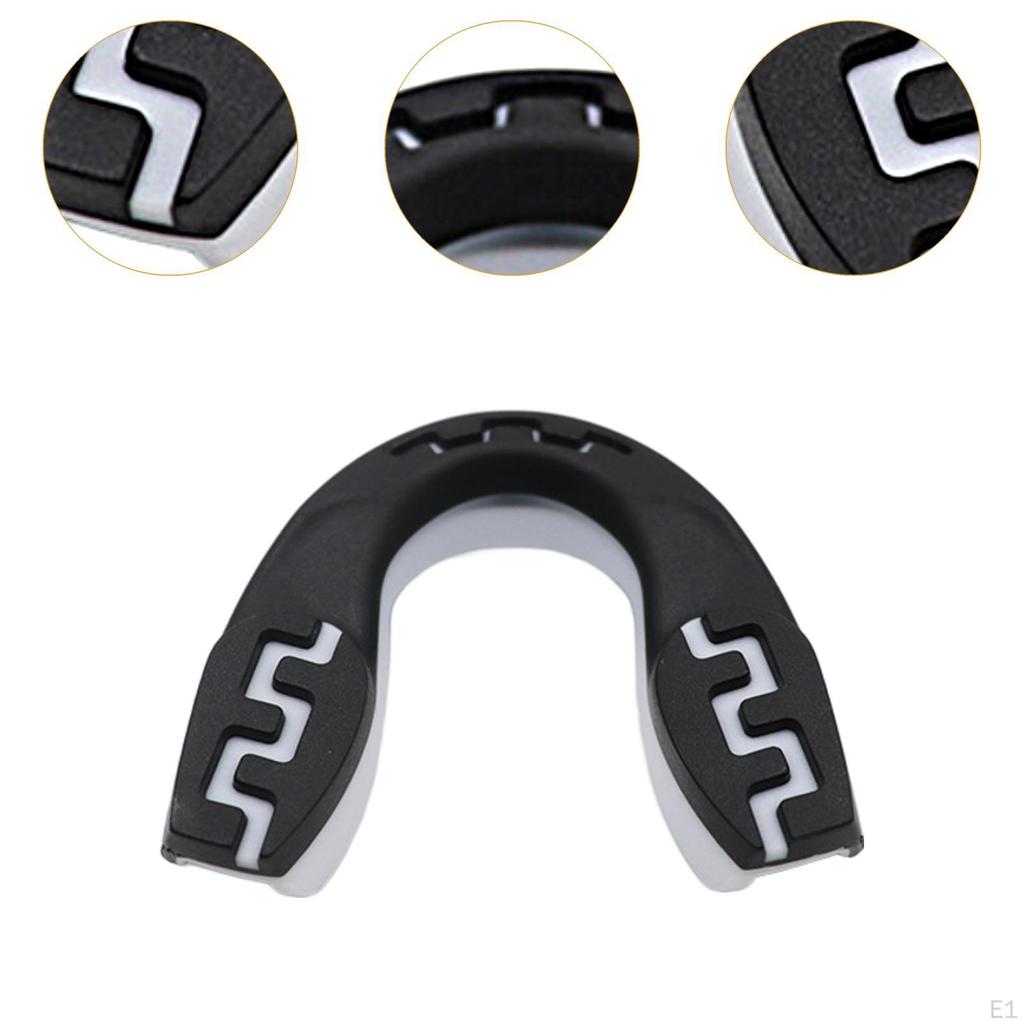 Sports Mouthguard Premium Soft EVA Mouth Guard for Hockey Sparring Taekwondo