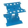 RC Car Work Stand Aluminum Repair Workstation Model Repair Table With Accurate Scale 360 Degree Rotation Blue