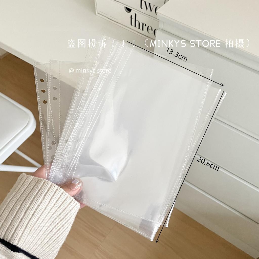 MINKYS Kawaii Fluffy Bear Puppy A5 Kpop Photocard Binder Collect Book Idol Plush Photo Card Holder Photocards Album