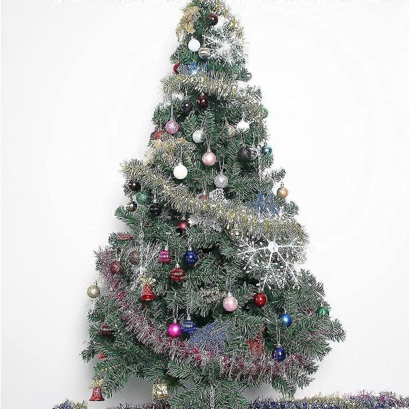 24 kusů 3cm nerozbitných vánočních ozdob na stromeček, svatbu, narozeninovou oslavu-červené 3CM