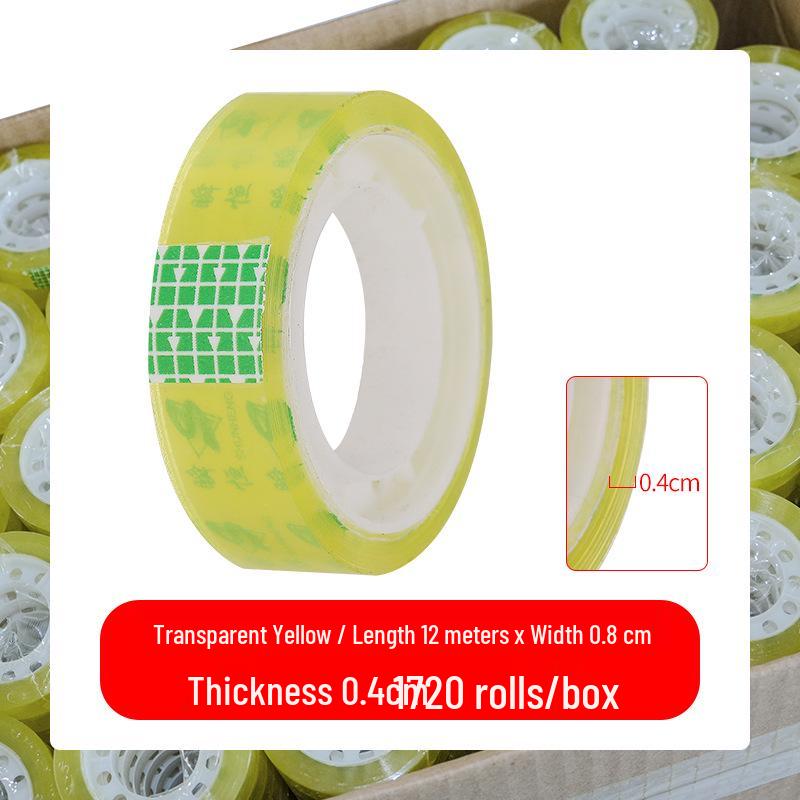 Floral Art Small Transparent Stationery Tape for Journaling, Office, and Student Use