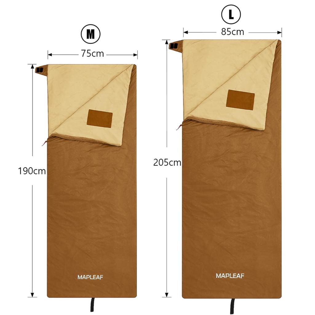 Mapleaf Disaster Sen Sen w 3 komfortowych temperaturach do przechowywania Torba w zestawie x Torba, typ koperty, Możliwość połączenia, Ultralekka,