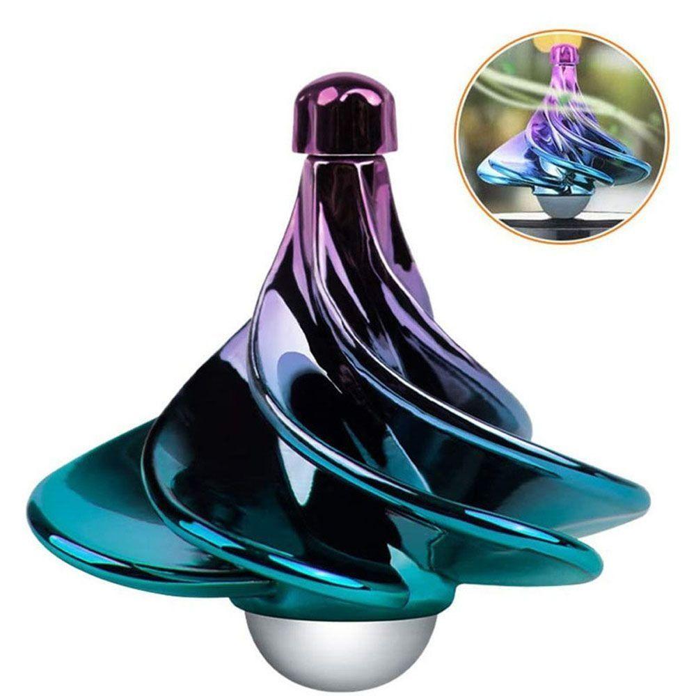 Colorful Wind Spinning Top Blow Wind Gyroscope Fidget Toy Fidget Spinner Toys  Children's Gifts