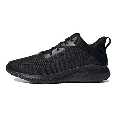 Alphabounce Daily Wszechstronne Materiałowe Amortyzacja Wstrząsów Antypoślizgowe Trwałe Oddychające Buty do Biegania Niskie Unisex Buty do Biegania Czarne GY5403