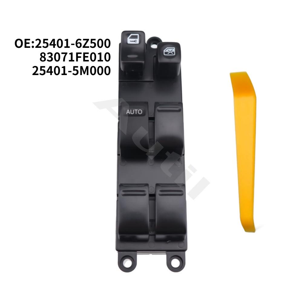 ABS Front Left Electric Window Control Switch 25401-6Z500 Direct for Nissan Sentra 2000-2006 Almera Tino LHD Car Accessories