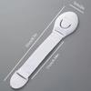 20Pieces Child Safety Cabinet Lock Child Safety Locks Drawer cabinet door lock Plastic protection Child Safety Door Lock