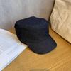 Navy Denim Blue Equestrian Cap With Breathable For Daily Activities Outdoor