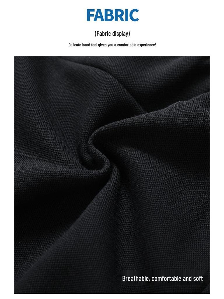 Men's Loose Fit Knitted Sweatpants - Straight Leg, Plus Size, Casual Trousers for Spring and Autumn