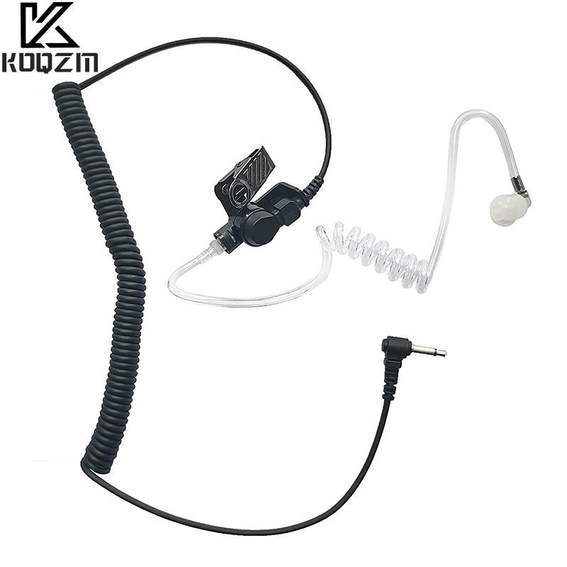 1-Pin 3,5mm Verdecktes Akustikschlauch-Ohrhörer-Headset Dichter Klang Luftschlauch-Headset Verstecktes Klangschlauch-Headset