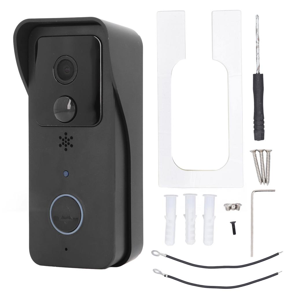 Wireless Video Doorbell 1080P 2 Way Voice Alarm Function WiFi Wireless Smart Camera Doorbell for
