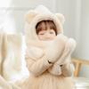 Kids' Plush Hat, Scarf & Gloves Set - Warm, Thickened, One-Piece for Boys & Girls, Autumn/Winter Parent-Child Style