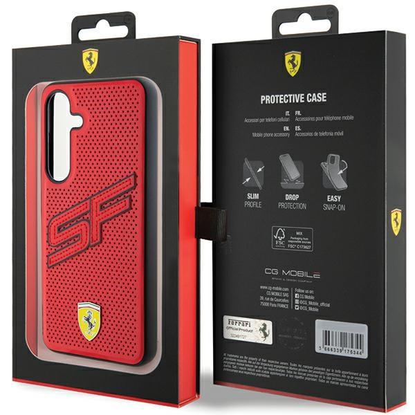 Ferrari Fehcs24Mpinr S24+ S926Červený/Red Pevný obal Big Sf Perforovaný