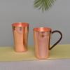 Reine Dickwandige Kupferbecher für Kaltgetränke, Bier, Personalisierte Kaffee-Dosierung.