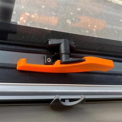 2Pcs RV Window Security Lock Heavy Duty Universal Left Right Hand Caravan Motorhome Window Latch Safety Lock Window Accessories