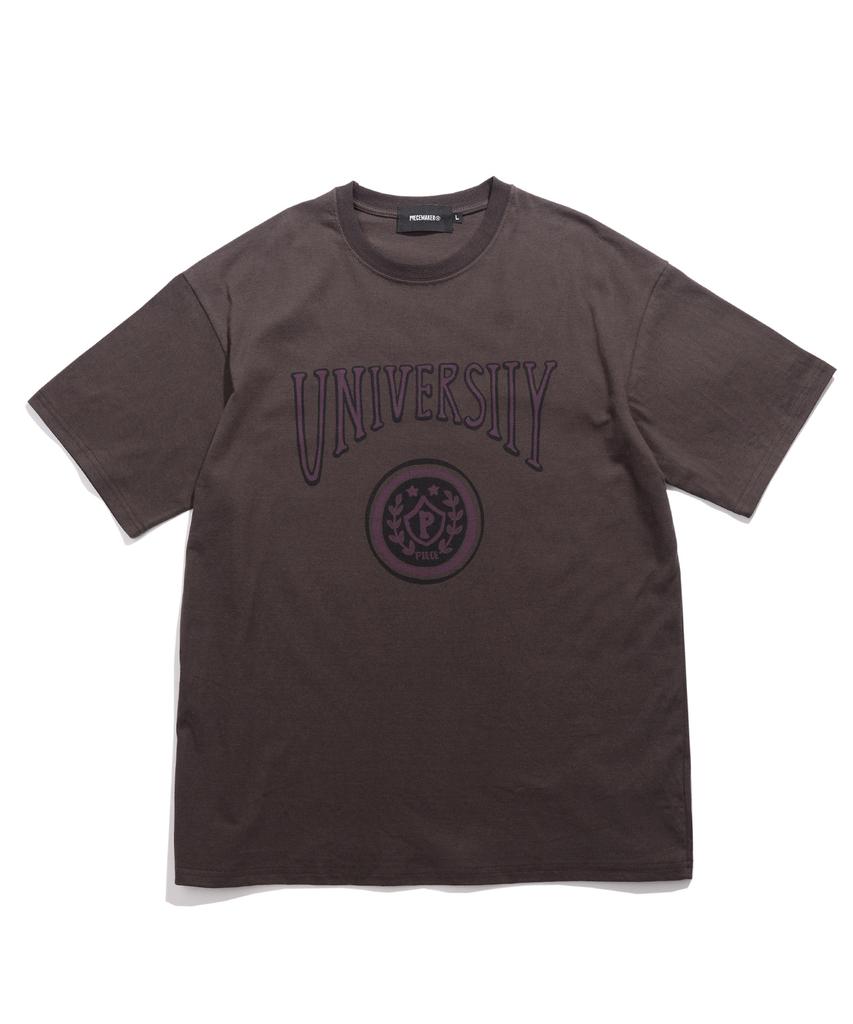 PEACE MAKER Vtg University Tee (Charcoal)
