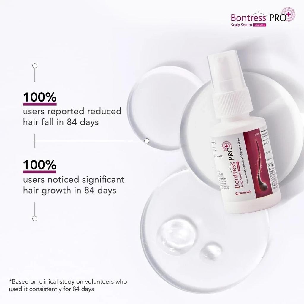 Bontress PRO+ Scalp Serum with Redensyl Anagain for Hair Growth & Hair Fall 30ml