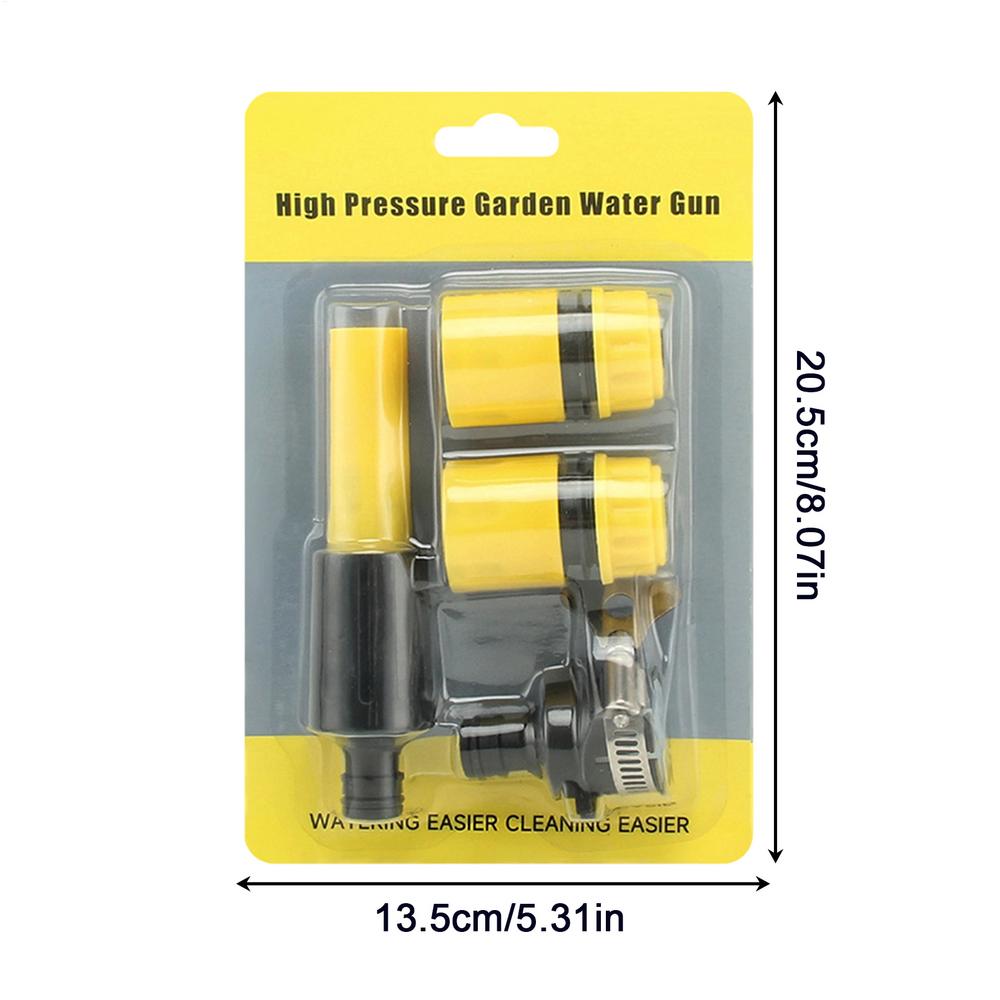Water Hose Nozzle Easy Setup Multi-Functional Ergonomic Hardware High-pressure Hose Sprayer Nozzle For Pet Grooming Planting